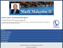 Tablet Screenshot of markmalcolm.com